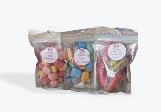 3 Bags Of Freeze Dried Candy